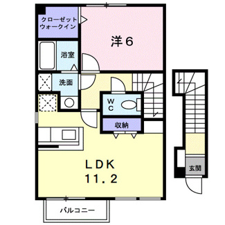 【間取り】 | ウィッシュⅠ