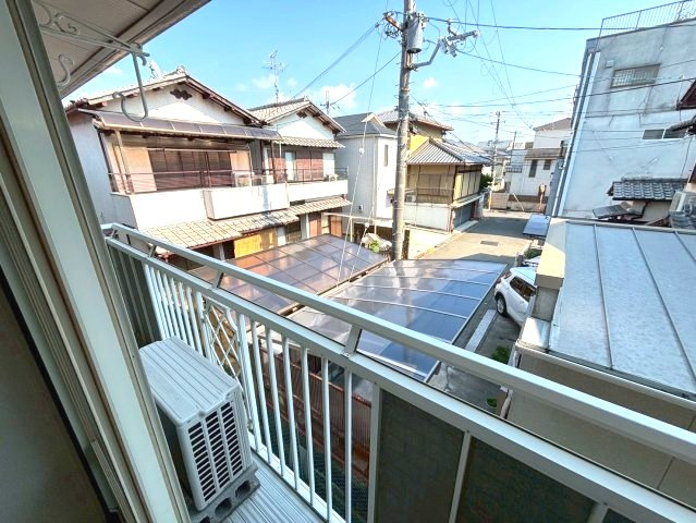 新栄プロパティー喜志Ⅰのバルコニー