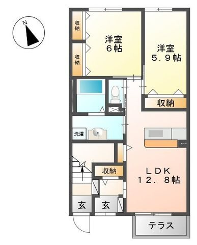 Ｌｕｃｅｎｔ　Ｈｉll　Ⅲの間取り