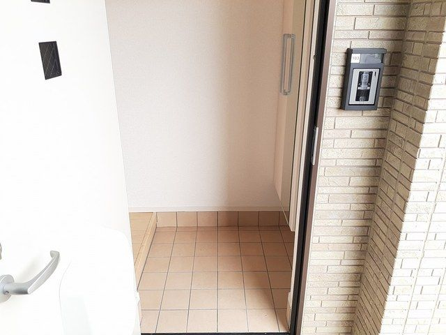 エソール中川の玄関