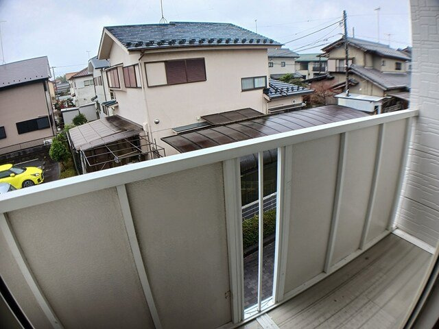 さくらヒルズのバルコニー