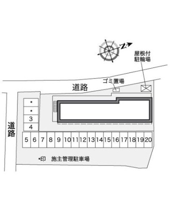 【区画図】 | レオパレスロッソピアンコⅢ