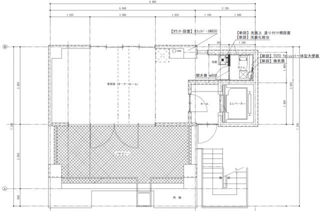千代田区神田淡路町１丁目の店舗事務所の間取り