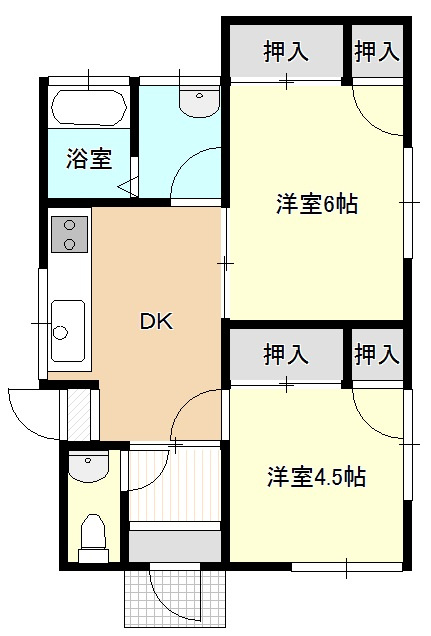 国房貸家の間取り