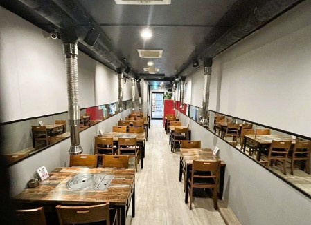 天五1階店舗の内装