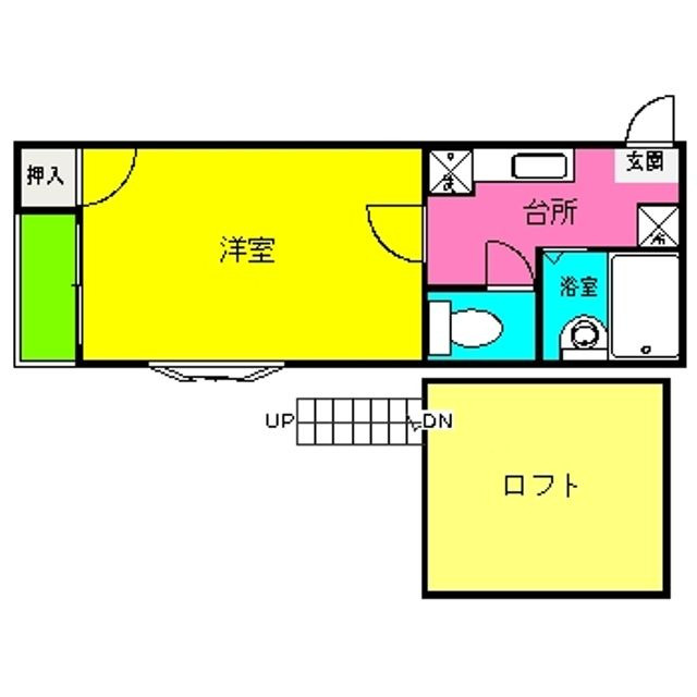 ユーフォリアの間取り