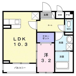 【間取り】 | メゾン・ド・Ｋ　天神川