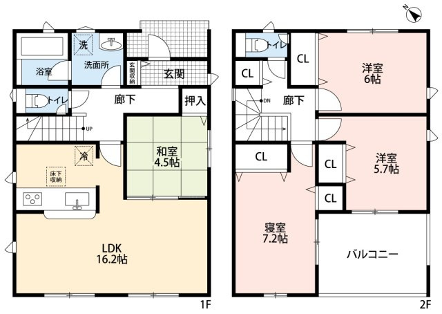 小牧市大字大草　新築戸建　１号棟