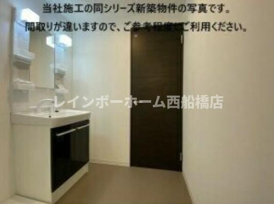 （仮称）ジーメゾン八千代ノーブルの洗面所|同施工、同シリーズの参考写真です