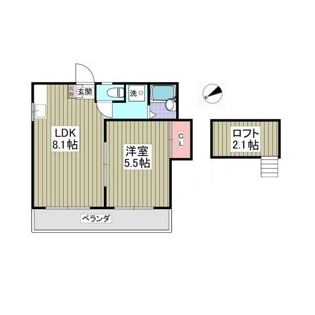 川口市柳根町のアパート