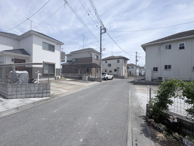 【前面道路含む現地写真】 | 熊谷市久下　新築戸建　全1棟　1号棟