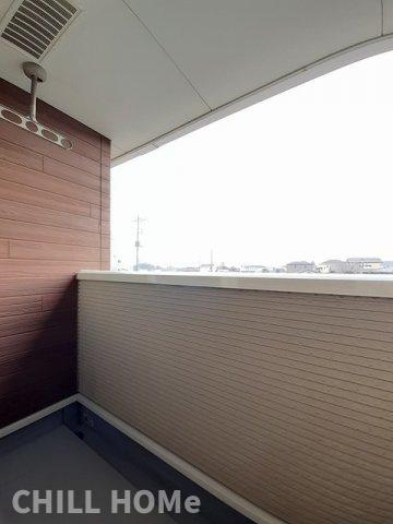 白根葵のバルコニー|当社、チルホームのHPもご覧ください(^^)/物件情報多数♪