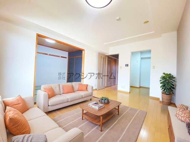 ステイツ新所沢の居間・リビング|（家具はCG画像での表示になります）