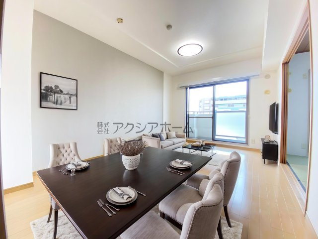 ステイツ新所沢の居間・リビング|リフォーム完了いたしました！是非ご内覧ください♪（家具はCG画像での表示になります）