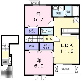 【間取り】 | ラーゴ　プラシード