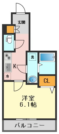 SPコート亀有の間取り