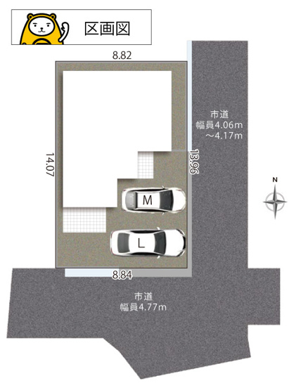 【区画図】 | 沼津市大岡3期 新築建売分譲住宅 土地＋建物 TW06195 | 沼津市大岡　区画図