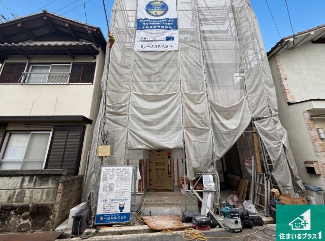 松原市西大塚　第2期　新築一戸建ての外観|現在の進捗状況です！順調に作業進行中、完成が待ち遠しいです！詳細の間取り等、お気軽にお問い合わせください！