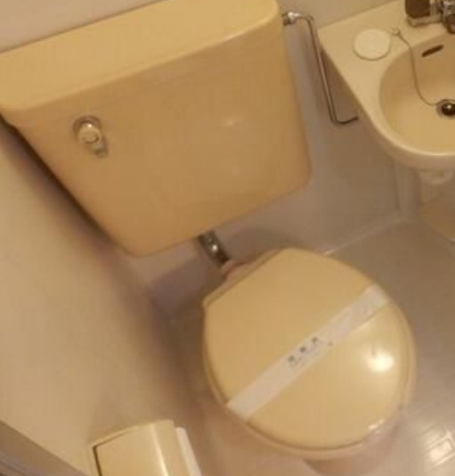 コーポ数納のトイレ