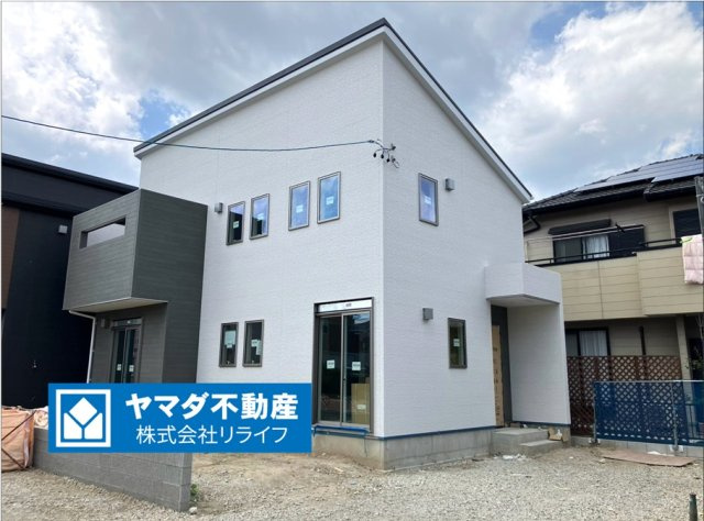 リナージュ　一宮市今伊勢町馬寄01期　全3区画分譲の外観|■2号棟
■YAMADA電機の　ヤマダ不動産　株式会社リライフ　一宮店■
■アイディホームの家は全棟　【耐震等級３級】！
住宅性能評価書取得物件で信頼の高い日本の風土に適した在来工法の住宅です。
