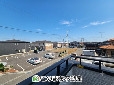 LiveleGarden.S上三川町上三川第11の展望|バルコニーからの眺めです♪