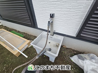 LiveleGarden.S上三川町上三川第11の庭|大きなお庭でご家族や友人を招いてＢＢＱもできますね！お子様の水遊びにもぴったりです☆
