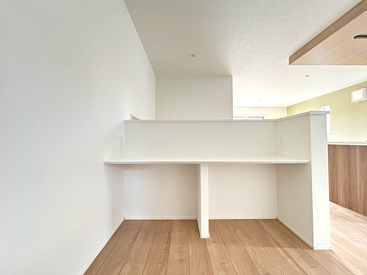 【商談中】リナージュ　一宮市今伊勢町馬寄01期　全3区画分譲の居間・リビング|カウンター（デスクコーナー）