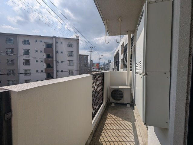 渡辺ハイツのバルコニー
