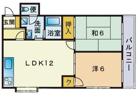 渡辺ハイツの間取り