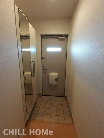 アリエッタⅠの玄関|当社、チルホームのHPもご覧ください(^^)/物件情報多数♪