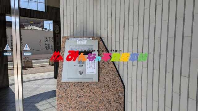 ネオハイツ久留米のエントランス
