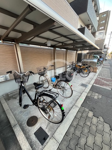 フジパレス我孫子前Ⅱ番館のその他共用部分|フジパレス住吉沢之町Ⅲ番館　駐輪場
