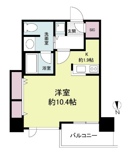 【間取り】 | クロスレジデンス大阪新町