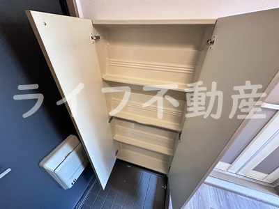 RHYTHM新石切A棟/B棟の収納|小物を収納するのに便利です