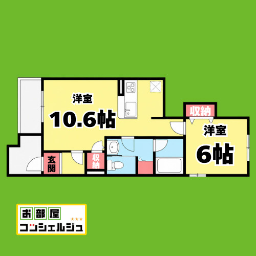 フェリ－チェ笠寺の間取り