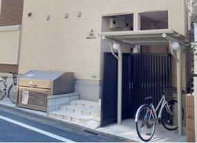 練馬区桜台２丁目の賃貸マンションのエントランス