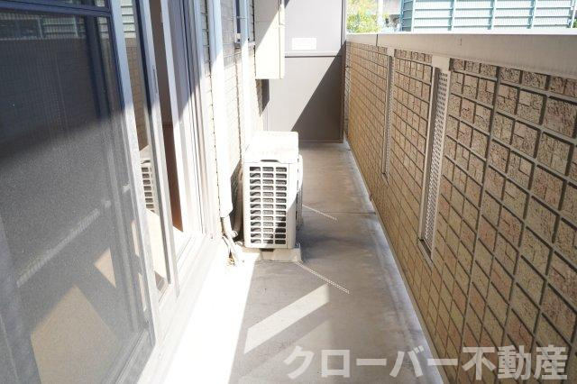ロータス宇多津のバルコニー
