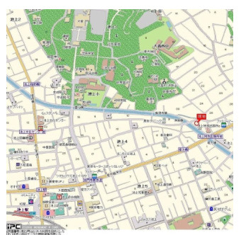 ミリオンコート池上の地図
