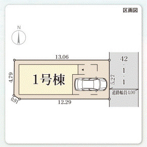 【区画図】 | リーブルガーデン大阪市東住吉区住道矢田２３期 | 区画図