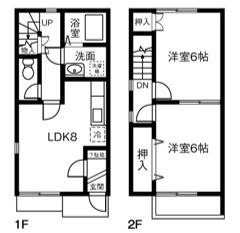 メゾンクラシードⅡの間取り