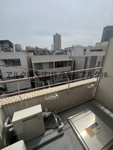 ライオンズマンション千駄ヶ谷第２のバルコニー