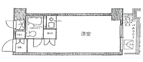 ライオンズマンション千駄ヶ谷第２の間取り