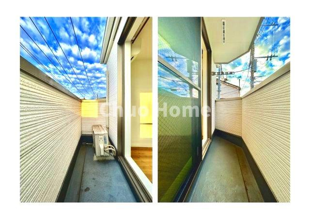 千住元町中古住宅のバルコニー|バルコニー×2