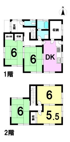 【間取り】の画像