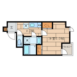 プロフーモ新小岩の間取り