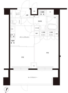 【間取り】 | ルーブル北嶺町