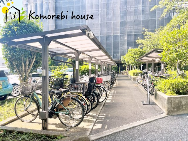 パーク上尾弐番館の駐輪場