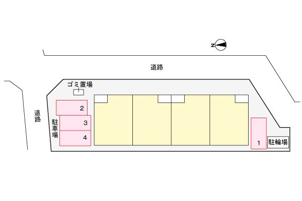 歩の区画図