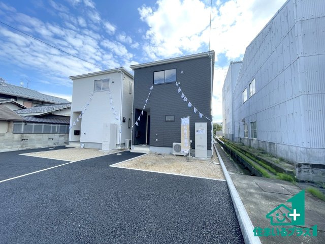 ★守山市川田町　第1期　新築一戸建ての外観|現在建築中！落ち着いた街並みで新生活を始めることが出来そう！周辺の物件も併せてご紹介させて頂きます！