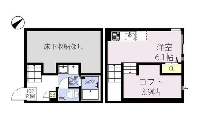 さいたま市岩槻区美園東１丁目のアパート